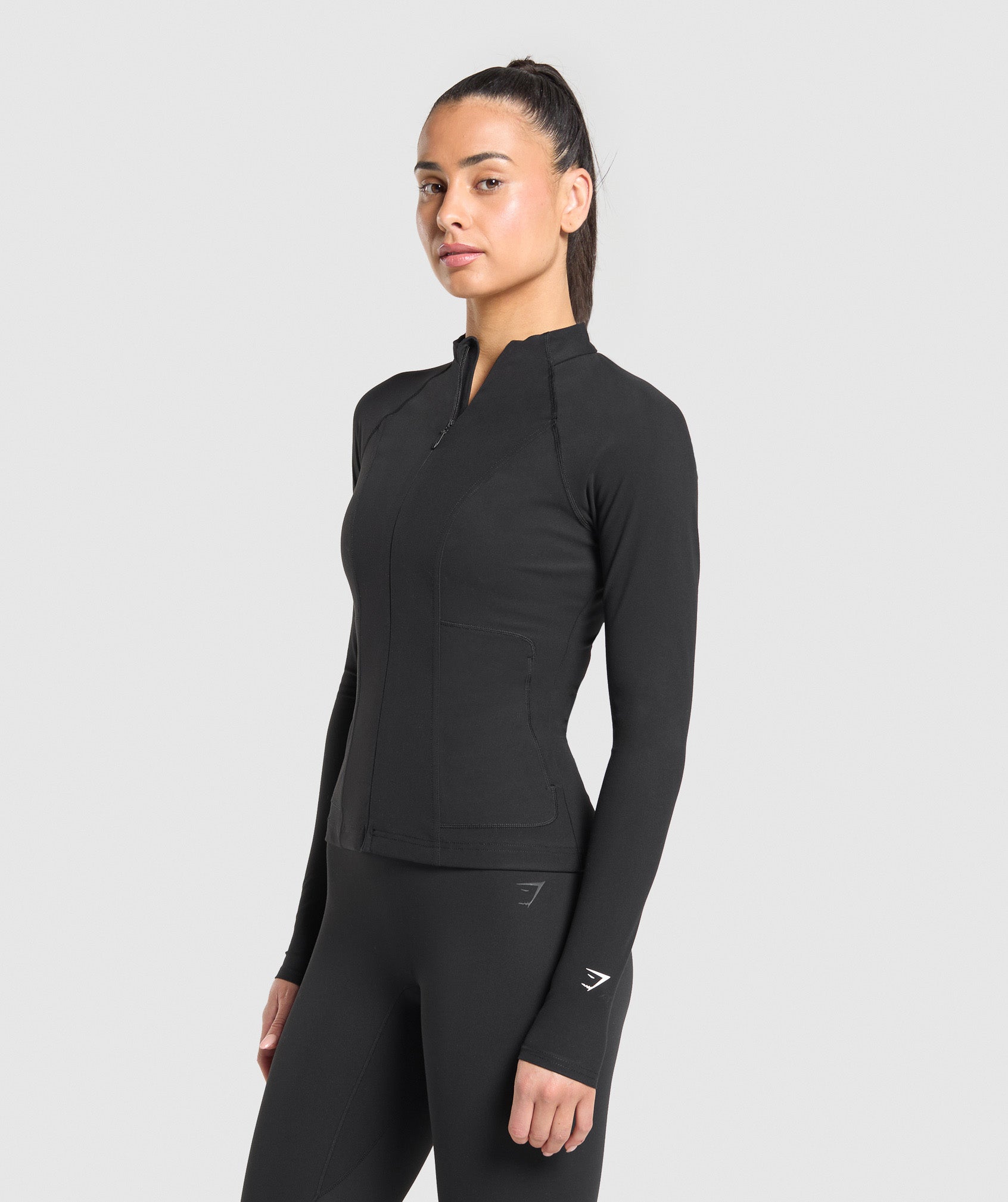 Conditioning Full Zip Jacket Black