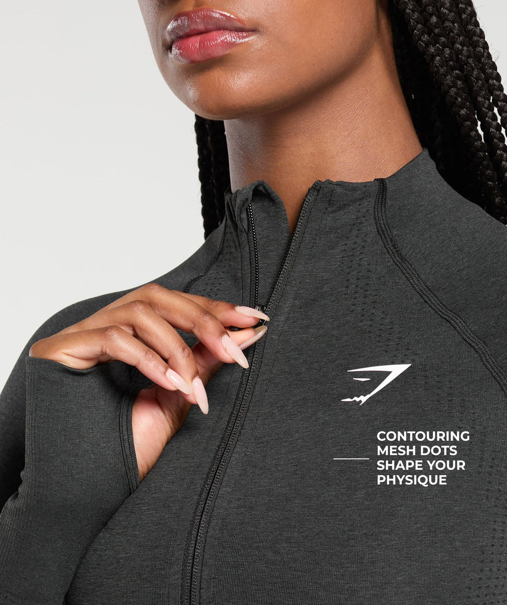 Vital Tight Tracktop Black Marl