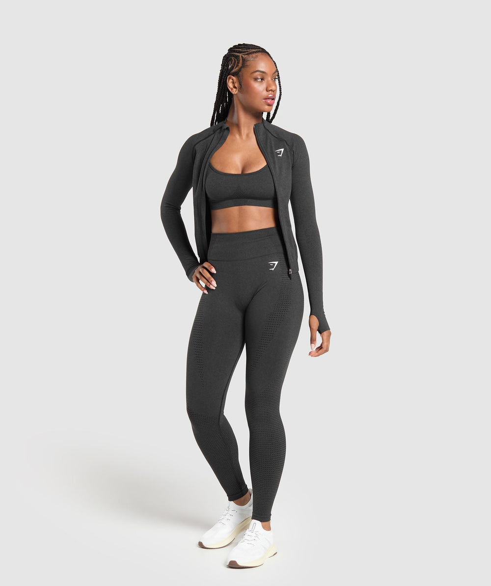 Vital Tight Tracktop Black Marl