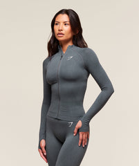 Vital Tight Tracktop Strong Grey Marl