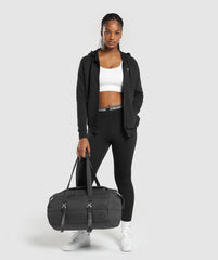 Training Fleece Zip Hoodie Black