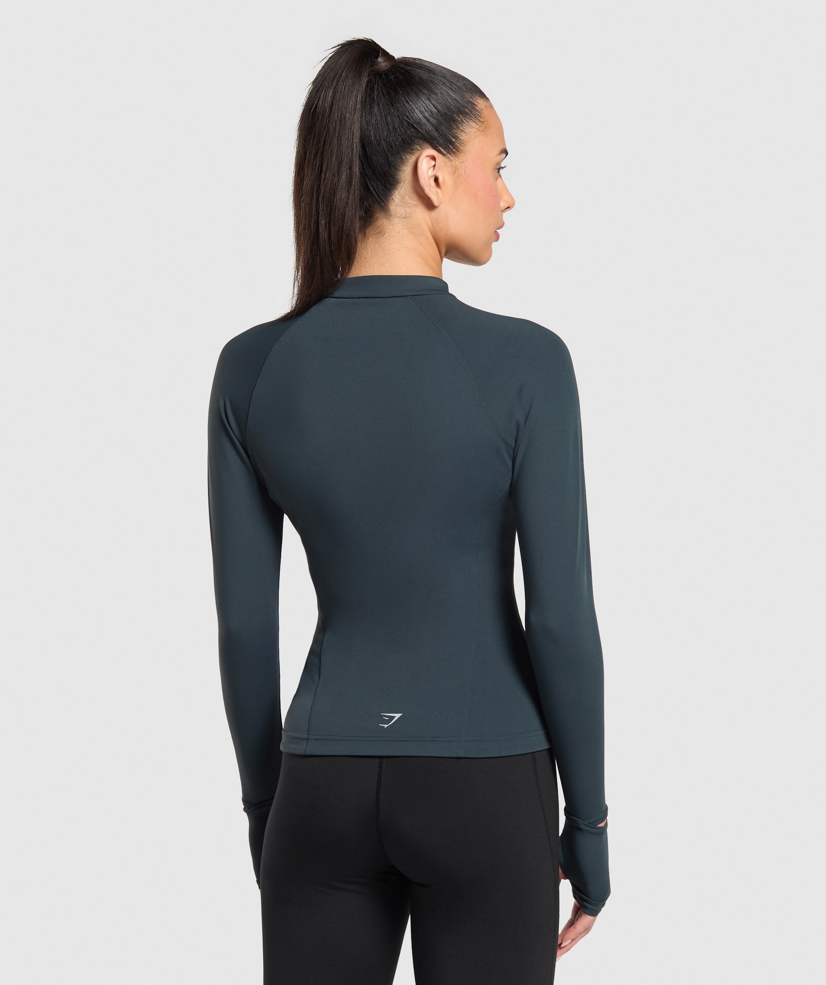 Running Full Zip Jacket Darkest Teal
