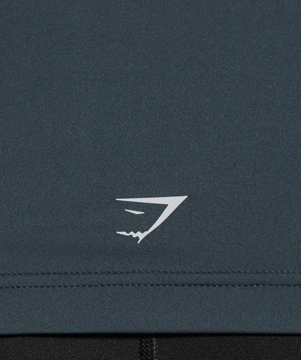 Running Full Zip Jacket Darkest Teal