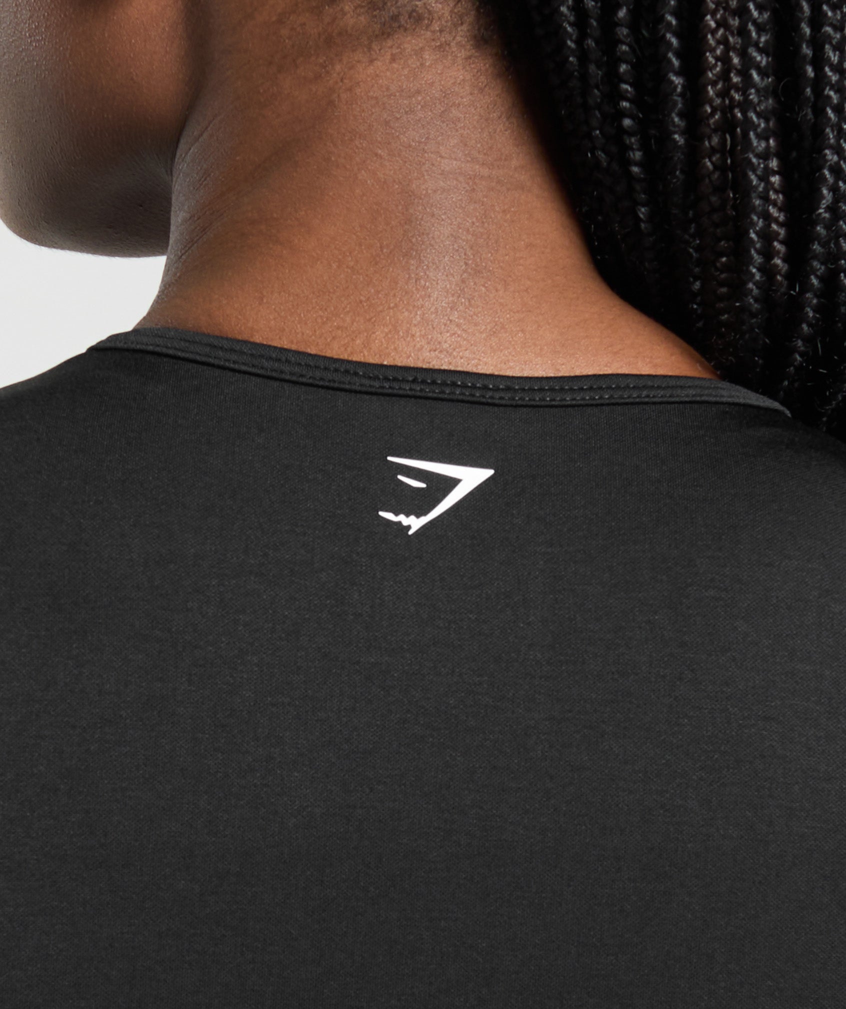 Lift Seamless Zip Up Jacket Black/Black Marl