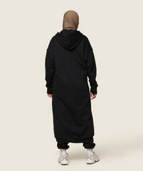 GS x Leana Deeb Oversized Longline Zip Through Black