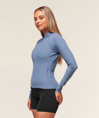 Conditioning Full Zip Jacket Worn Blue