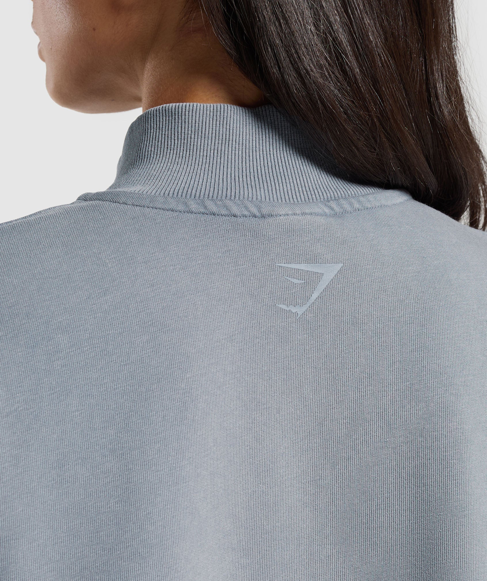 Whitney 1/4 Zip Iron Blue