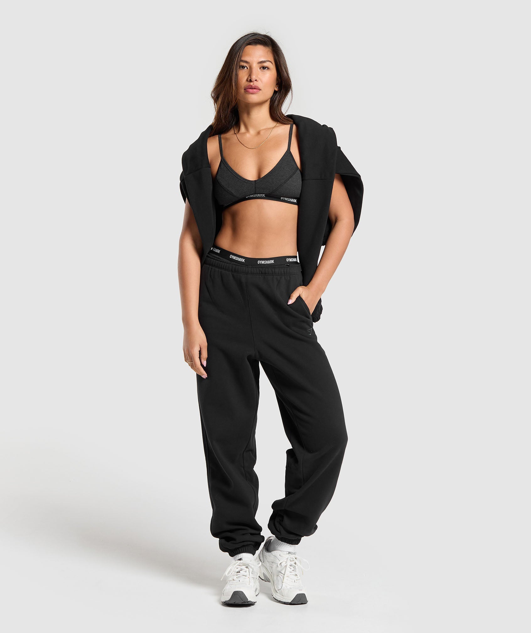 Fleece Joggers Black