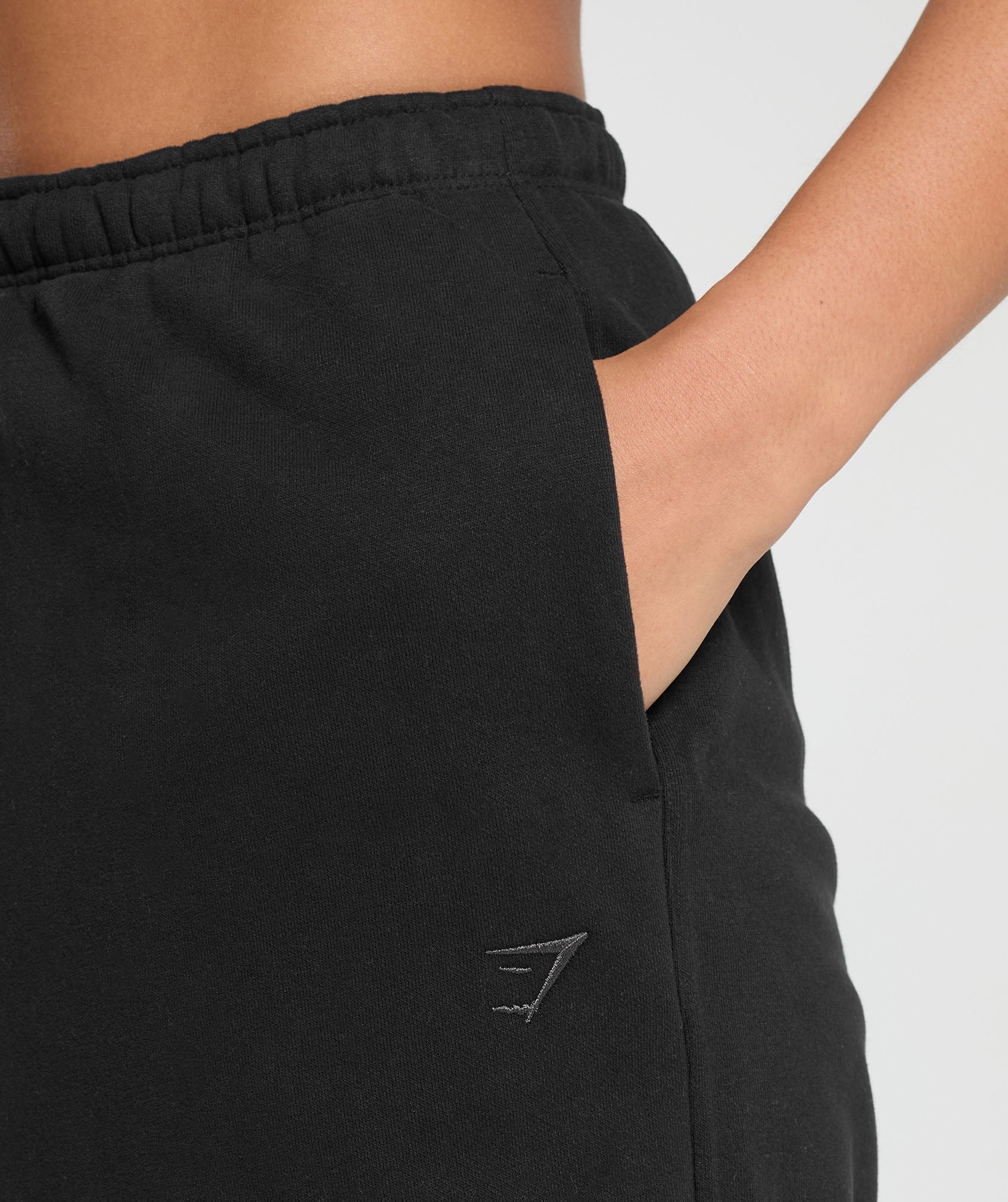 Fleece Joggers Black