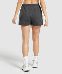 Rest Day Sweat Shorts Black Core Marl