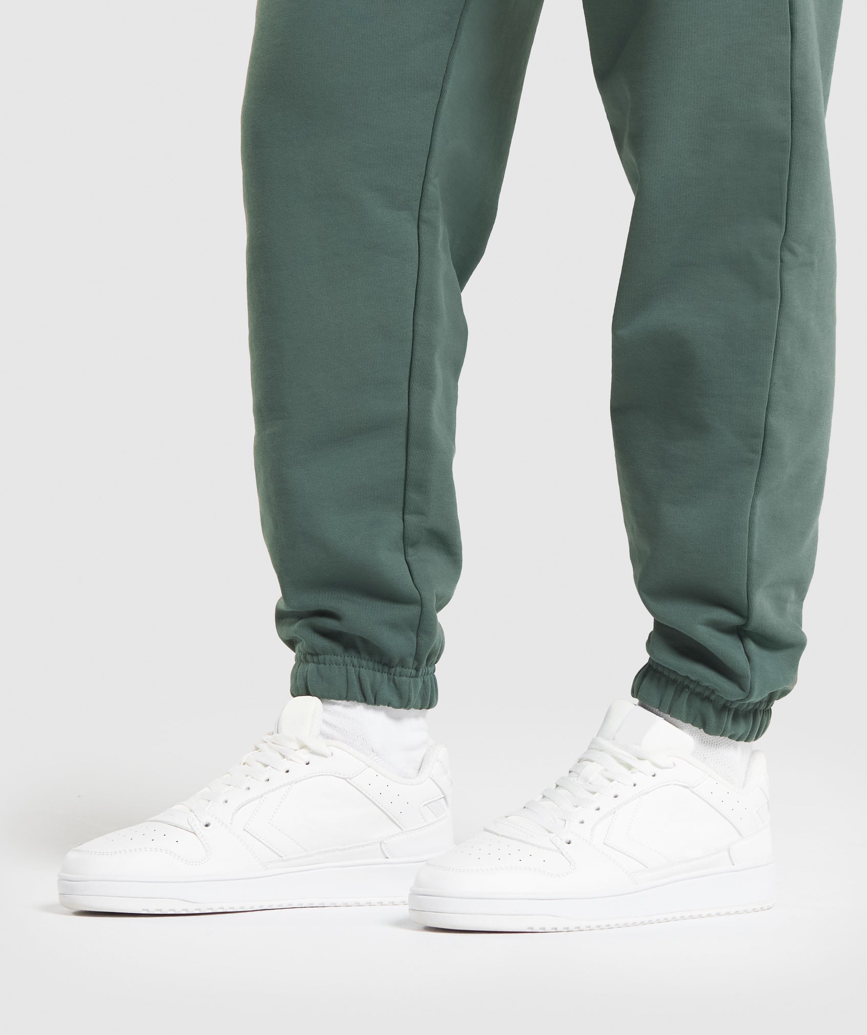 Lifting Graphic Oversized Joggers Slate Teal