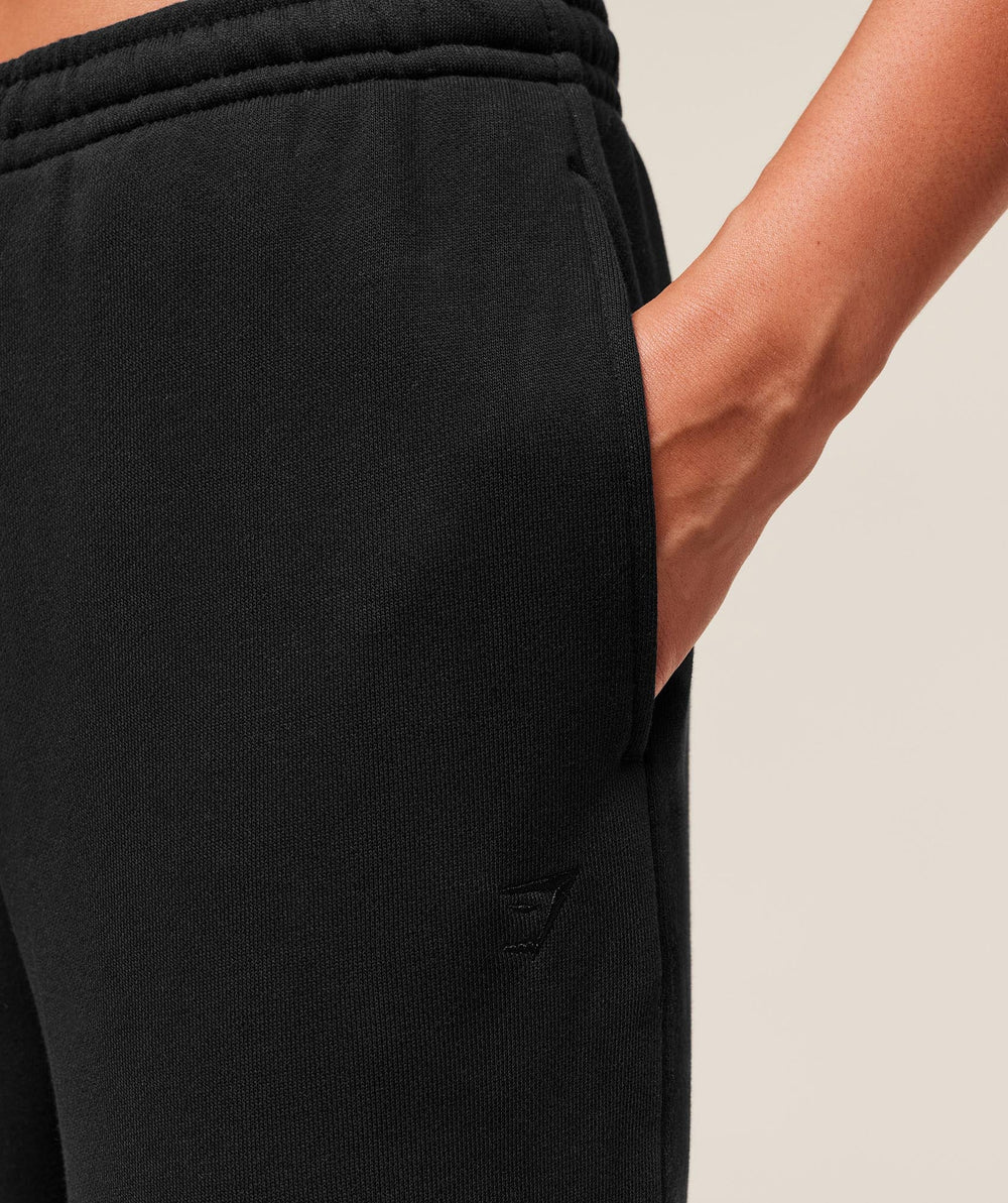 Rest Day Sweats 2.0 Wide Leg Jogger Black