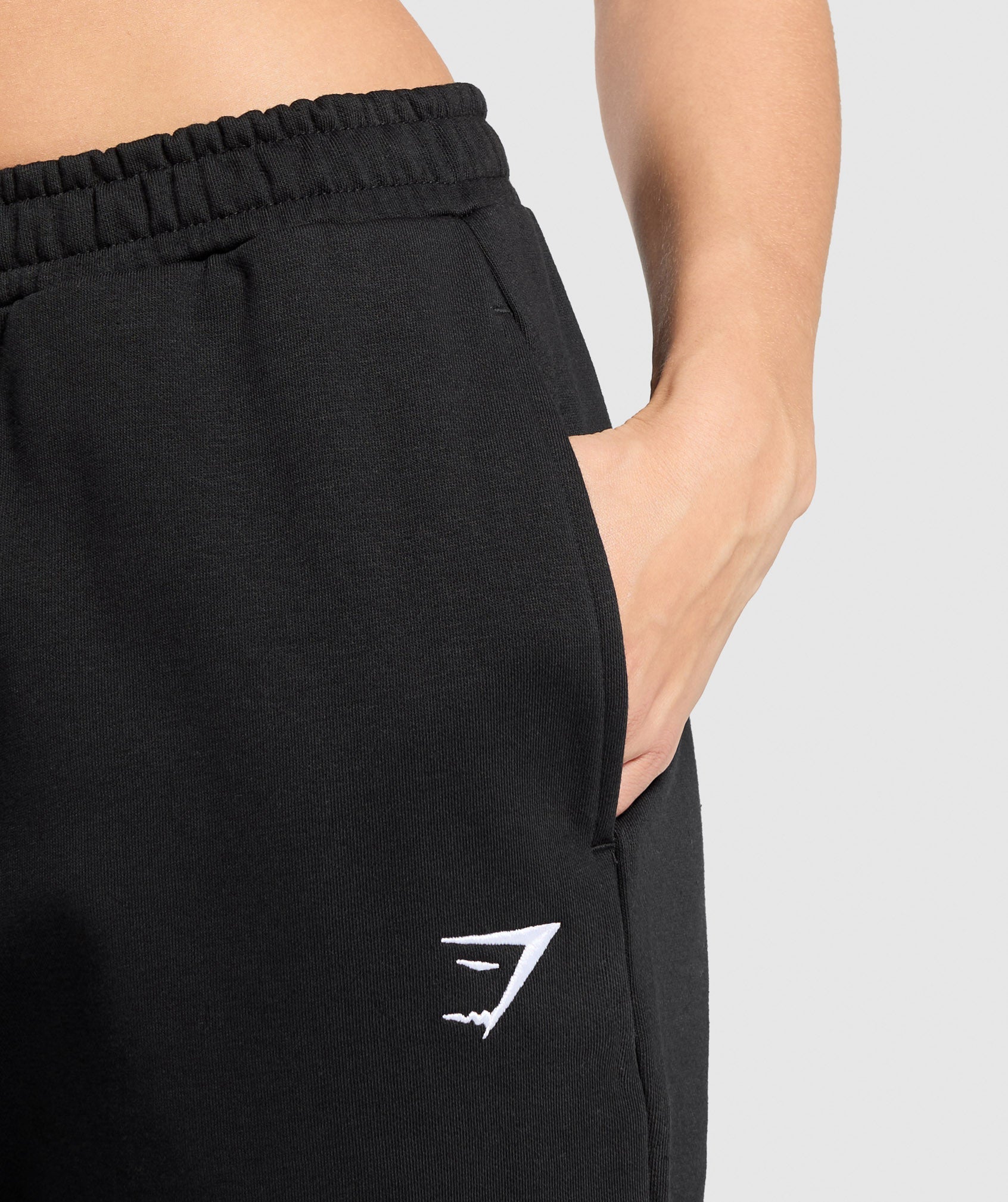 Training Fleece Straight Leg Joggers Black