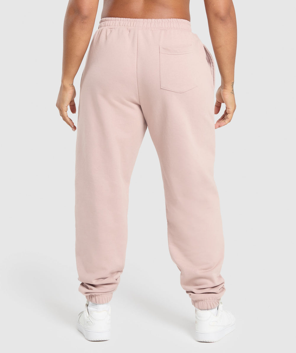 Campus Classics Graphic Joggers Muted Pink