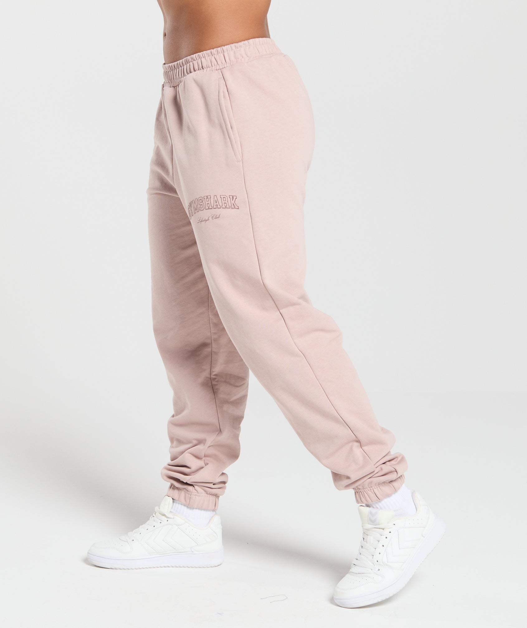 Campus Classics Graphic Joggers Muted Pink