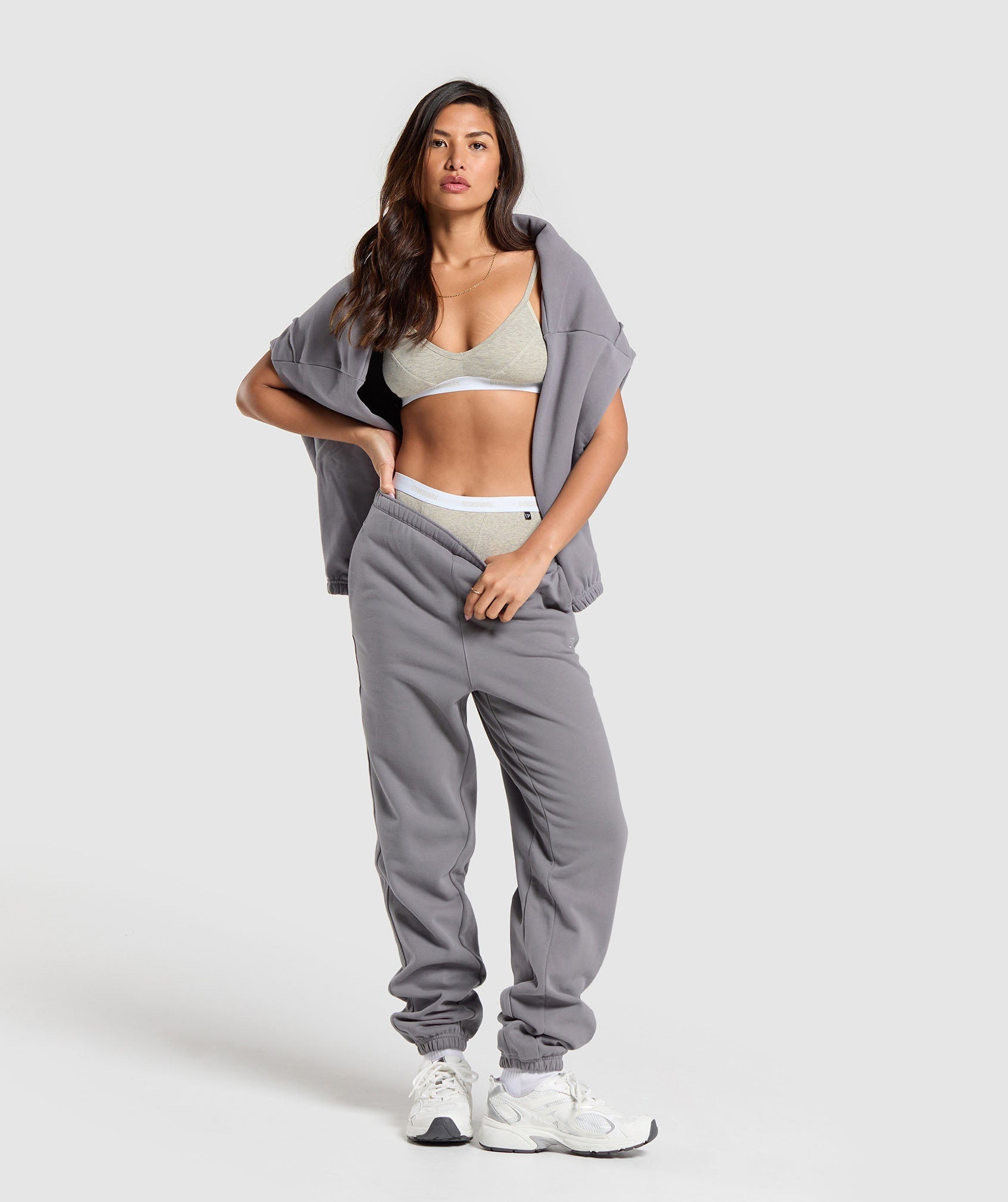 Fleece Joggers Medium Grey