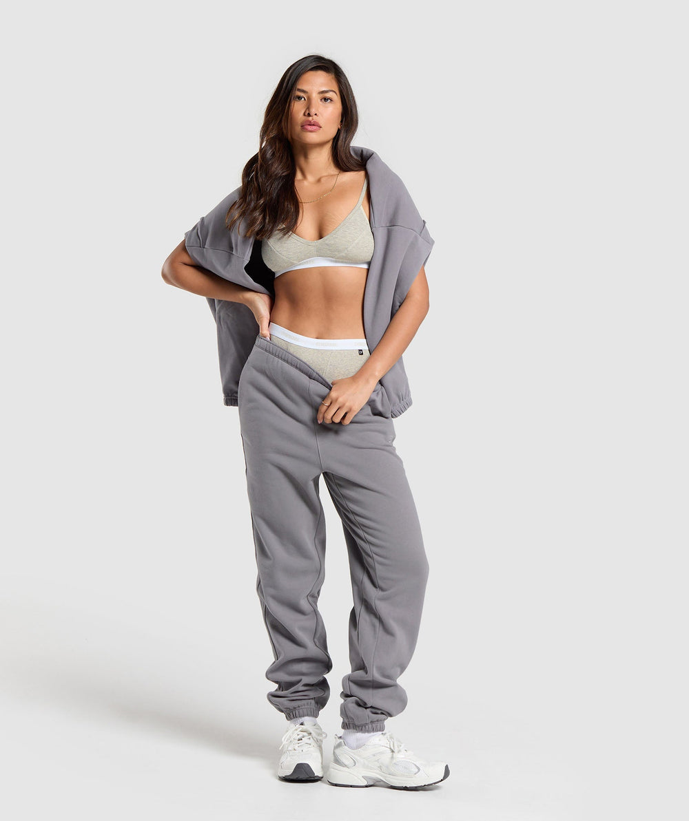 Fleece Joggers Medium Grey
