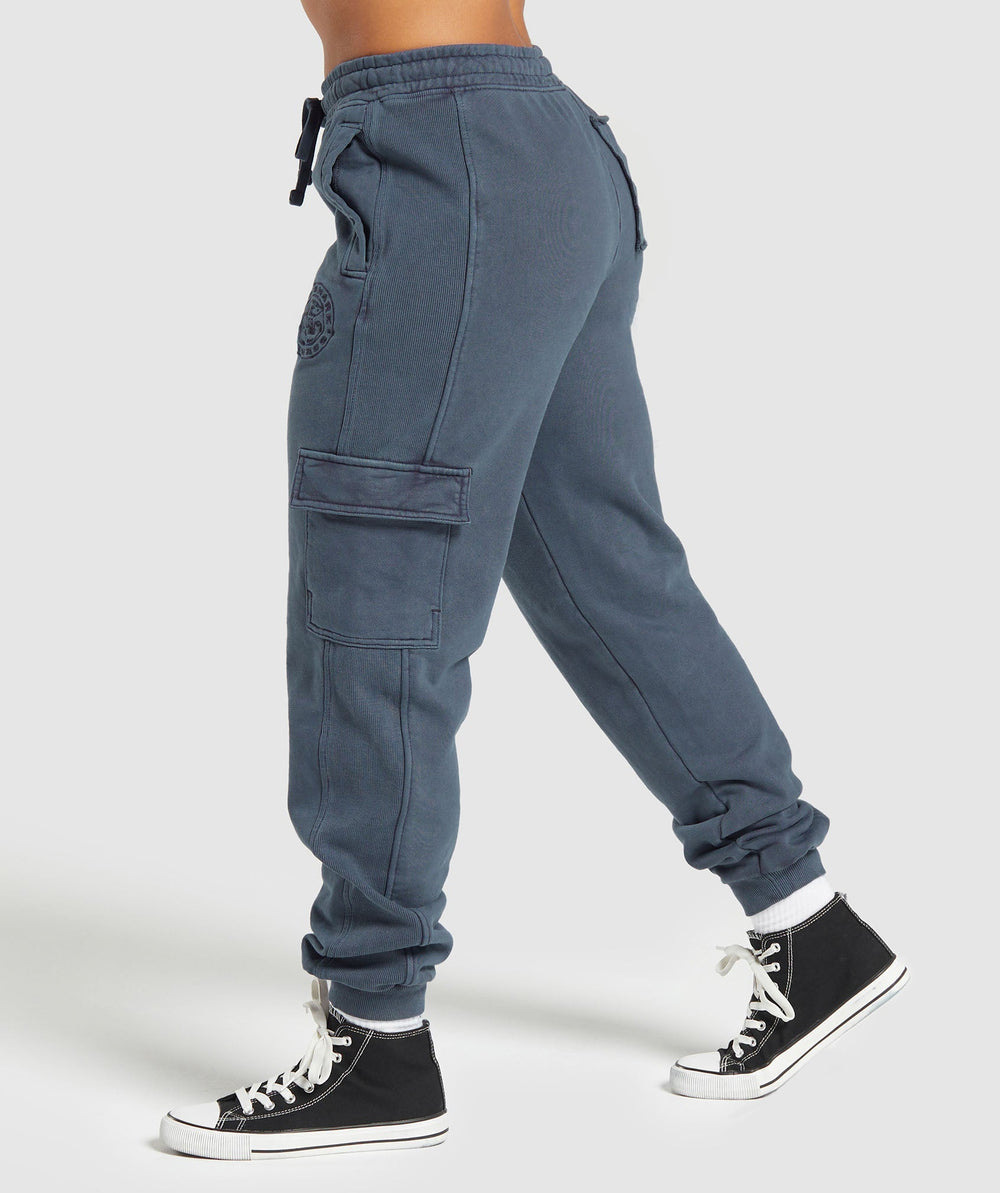 Premium Legacy Joggers Heavy Blue