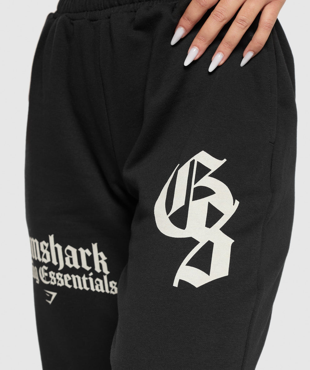 Lifting Essentials Oversized Joggers Black
