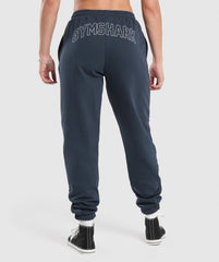Strength Department Graphic Joggers Heavy Blue