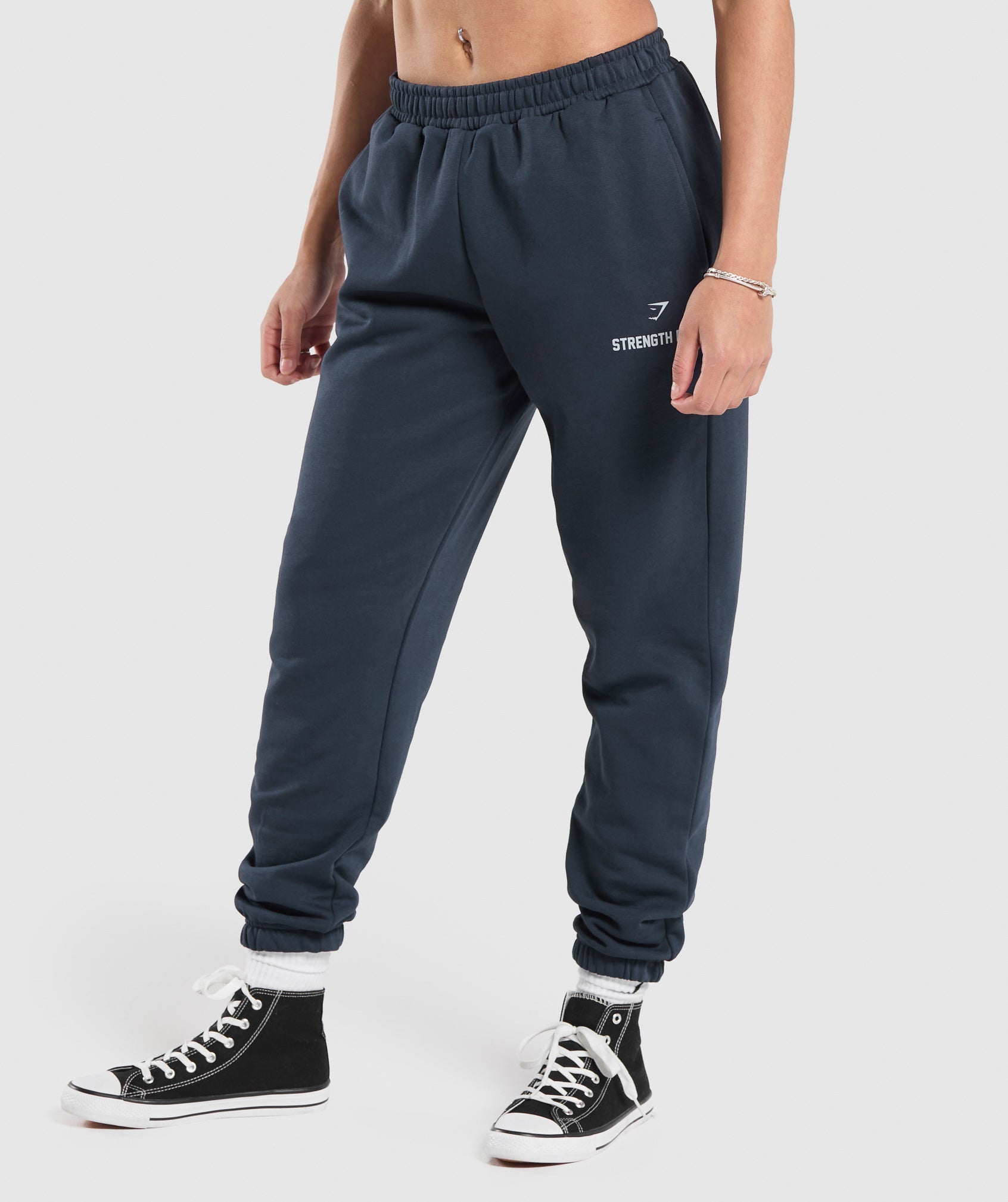 Strength Department Graphic Joggers Heavy Blue
