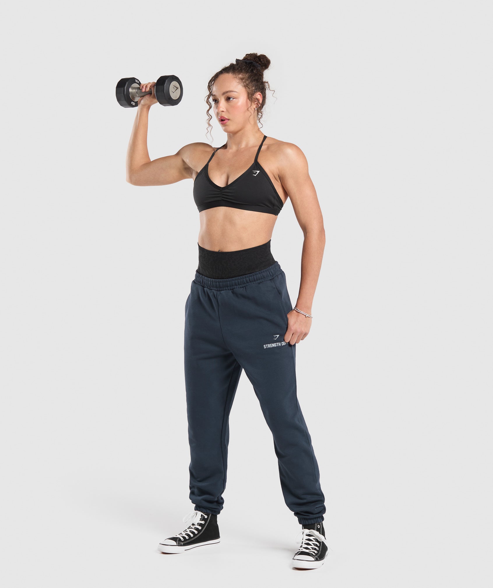 Strength Department Graphic Joggers Heavy Blue