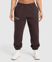 Lifting Club Oversized Joggers Heritage Brown