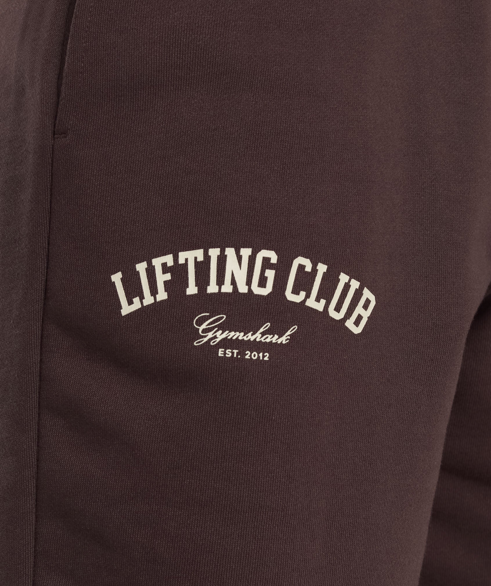 Lifting Club Oversized Joggers Heritage Brown