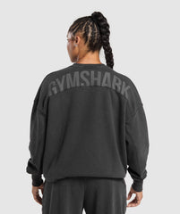 Power Washed Sweatshirt Black