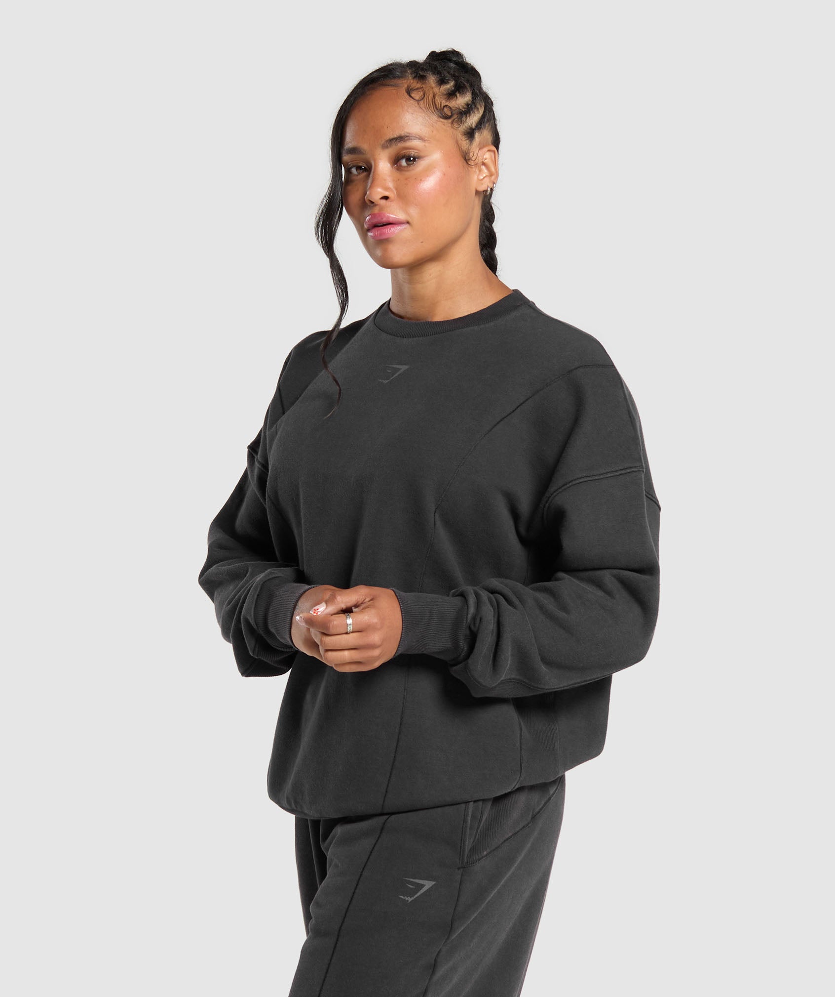 Power Washed Sweatshirt Black