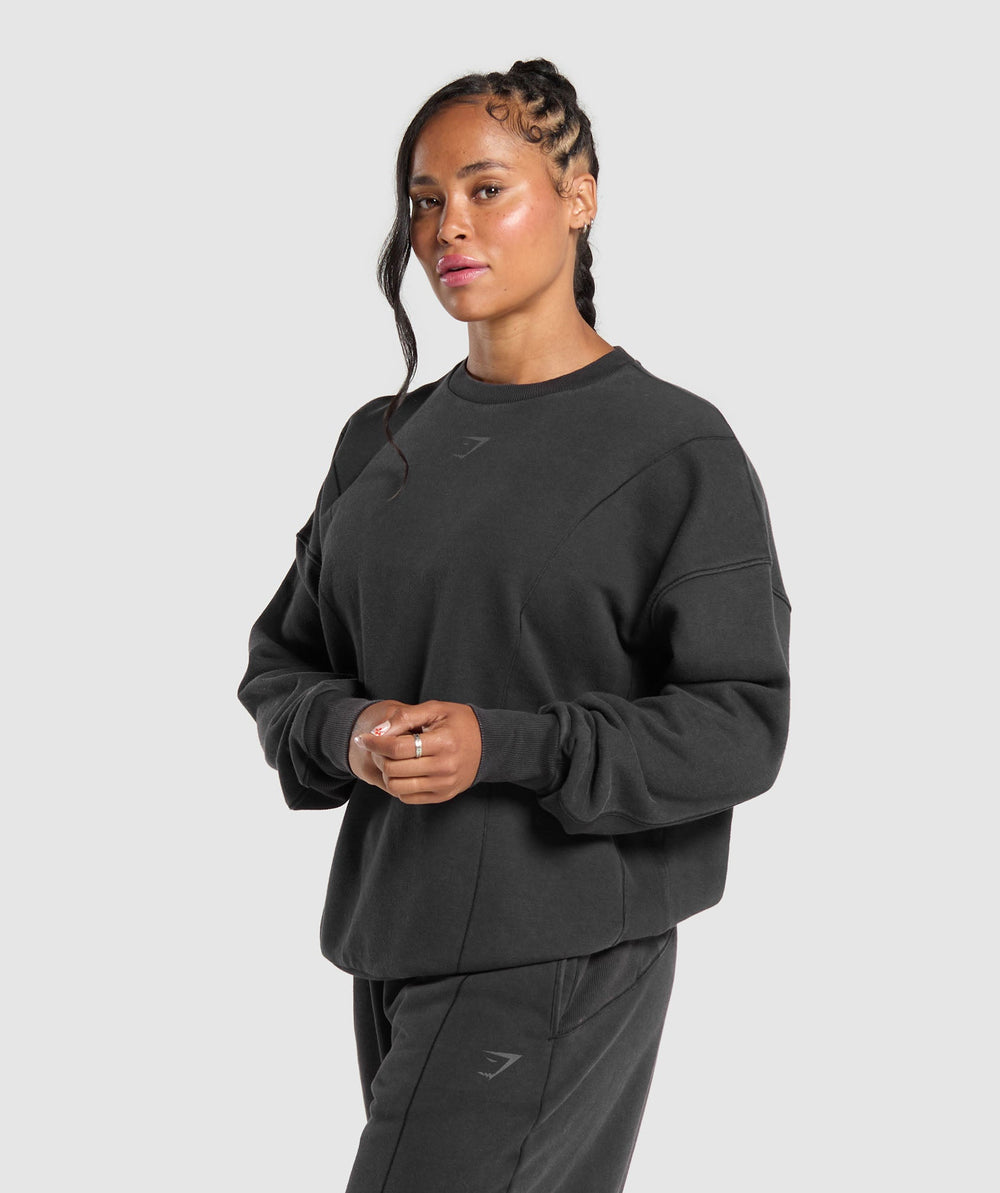 Power Washed Sweatshirt Black