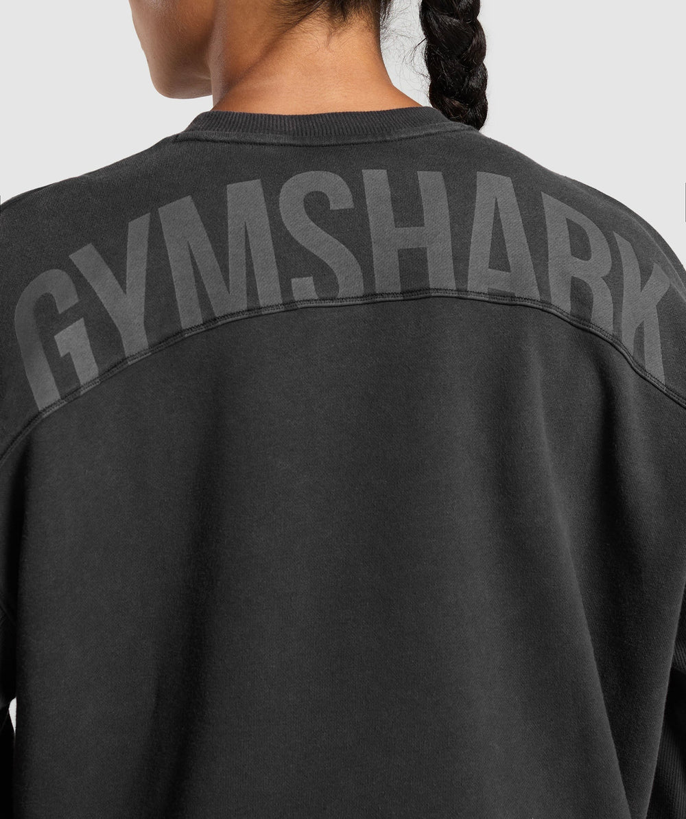 Power Washed Sweatshirt Black