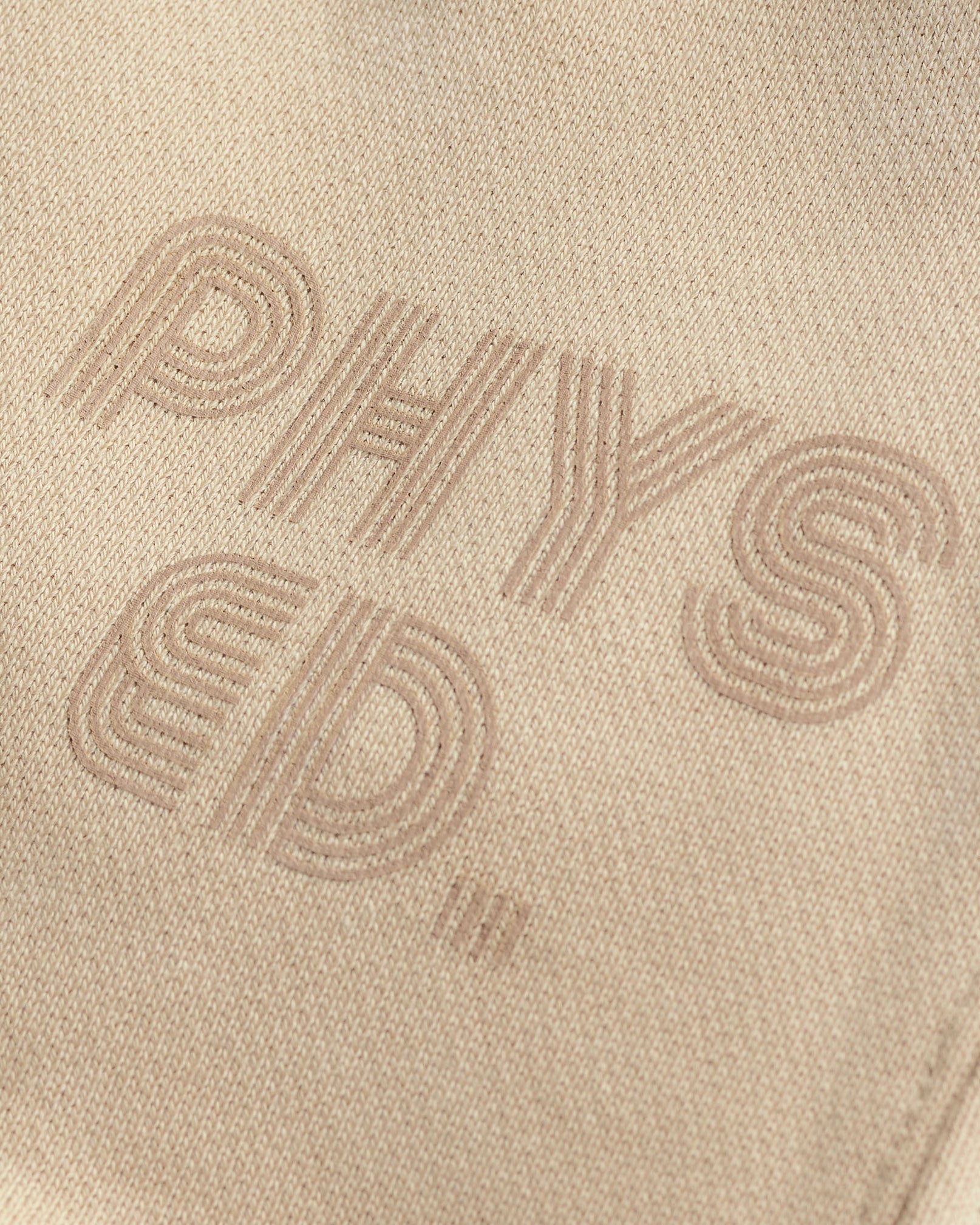 Phys Ed Graphic Sweatpants Vanilla Beige