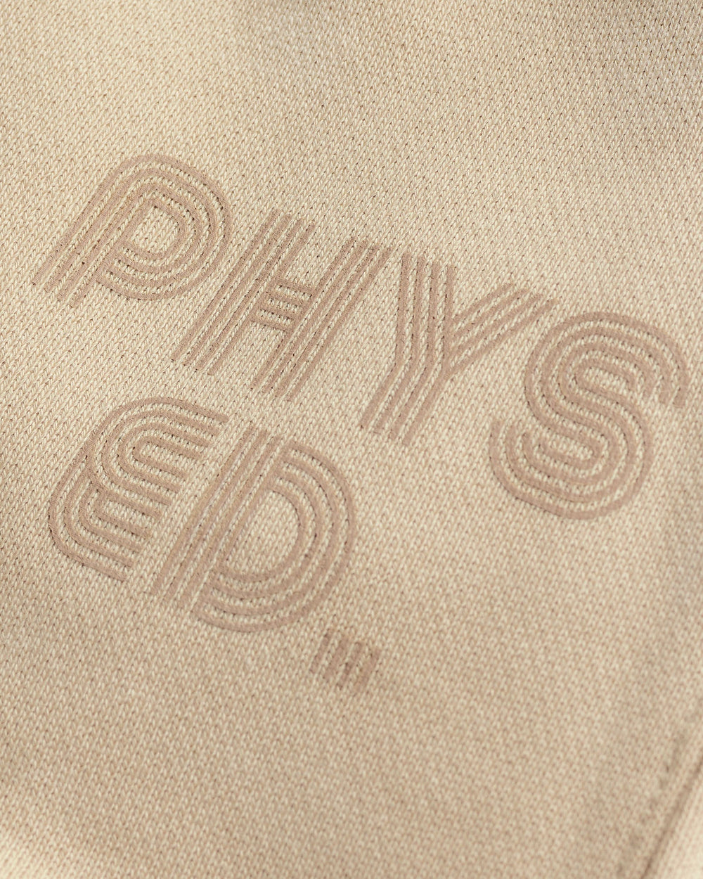 Phys Ed Graphic Sweatpants Vanilla Beige