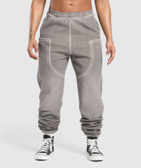 Heavyweight Washed Pants Metal Grey/Asphalt Grey