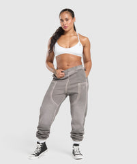 Heavyweight Washed Pants Metal Grey/Asphalt Grey