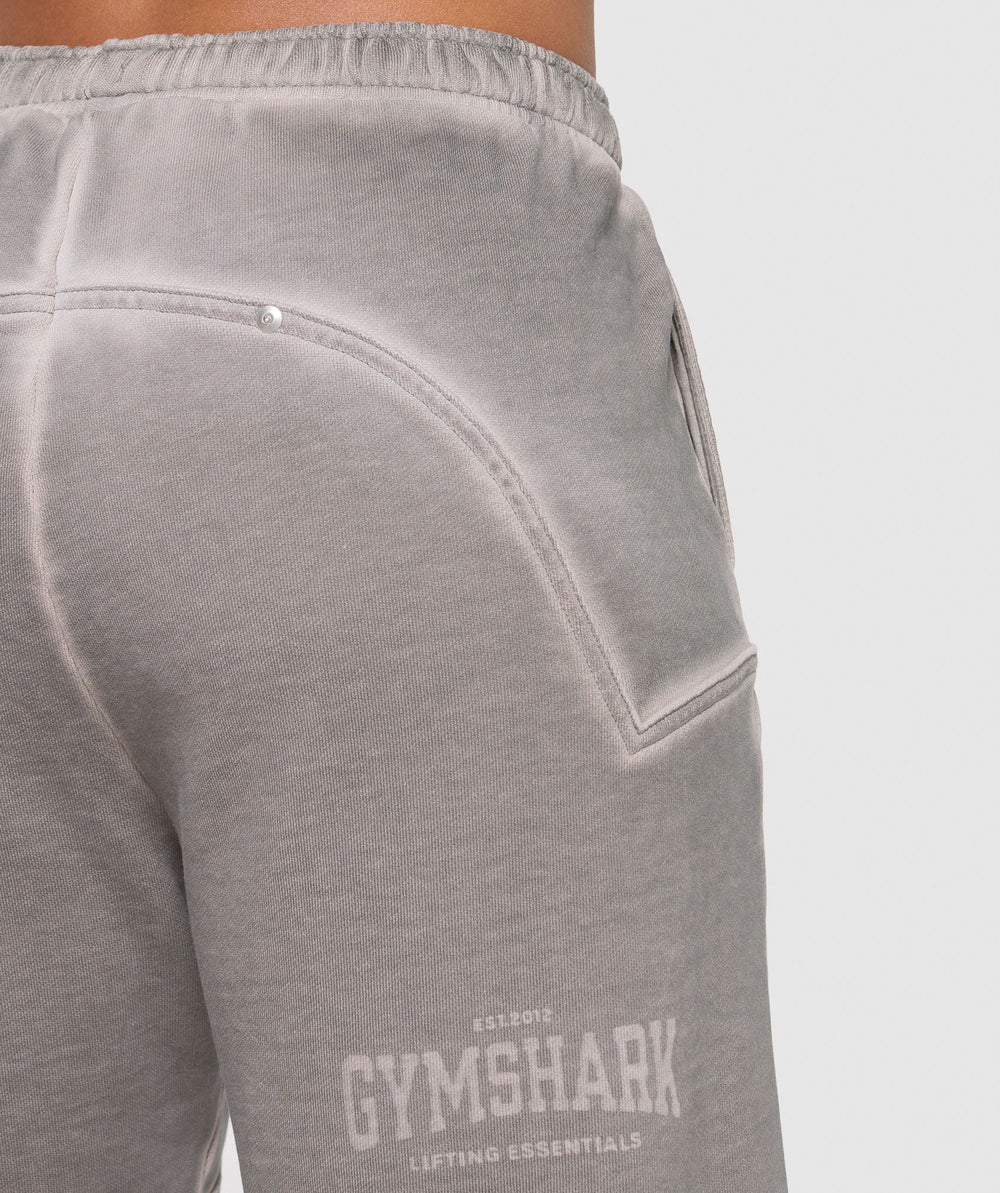Heavyweight Washed Pants Metal Grey/Asphalt Grey