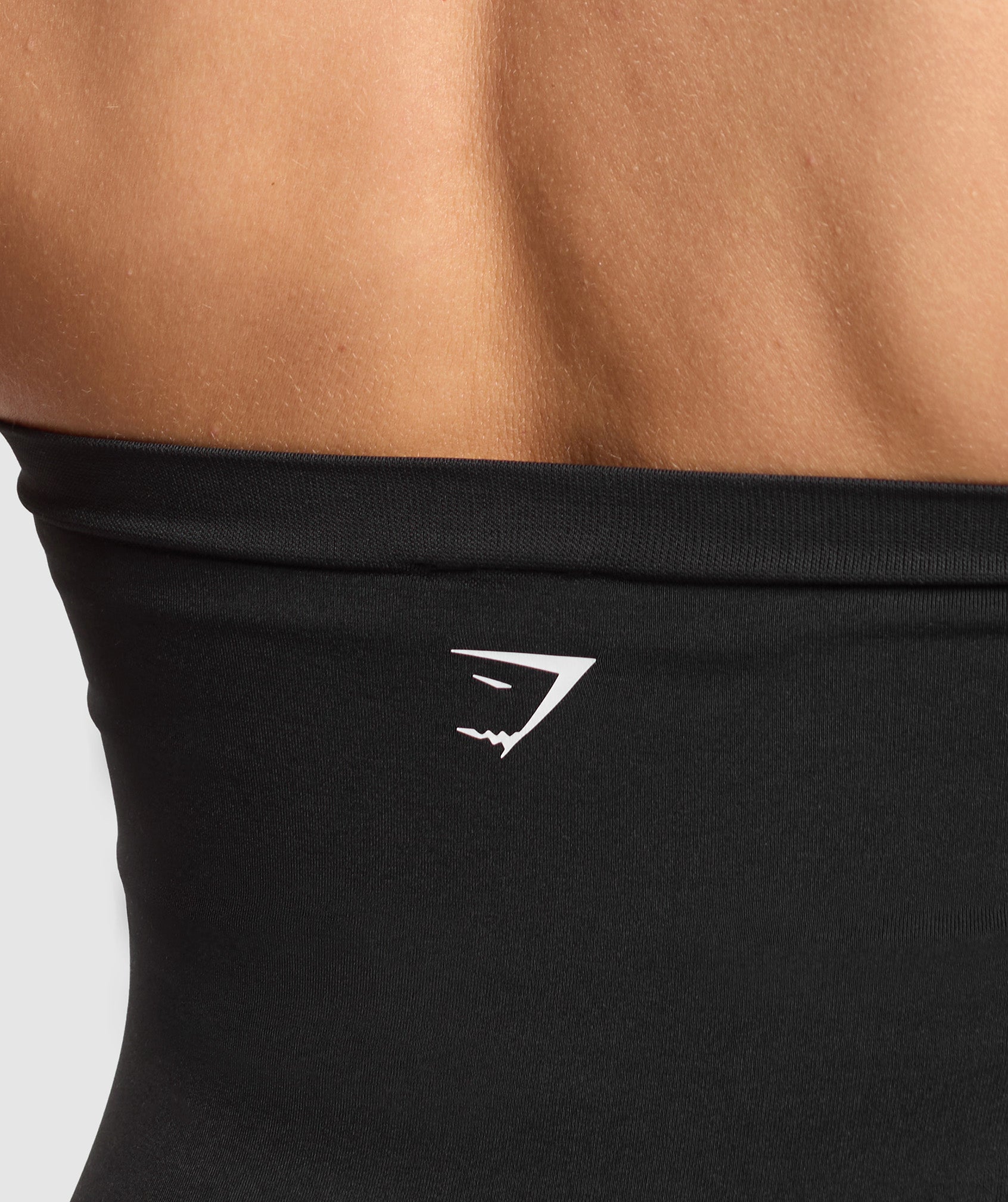 Everyday Seamless Midi Tube Top Black