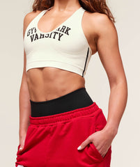 Lift Varsity Seamless Tank Soft White