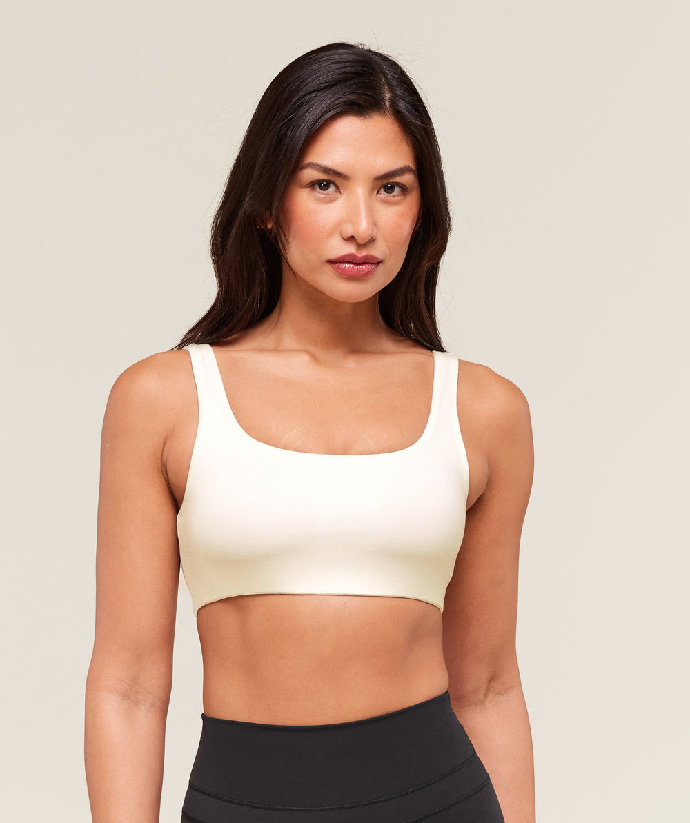 Supersoft Bralette Soft White