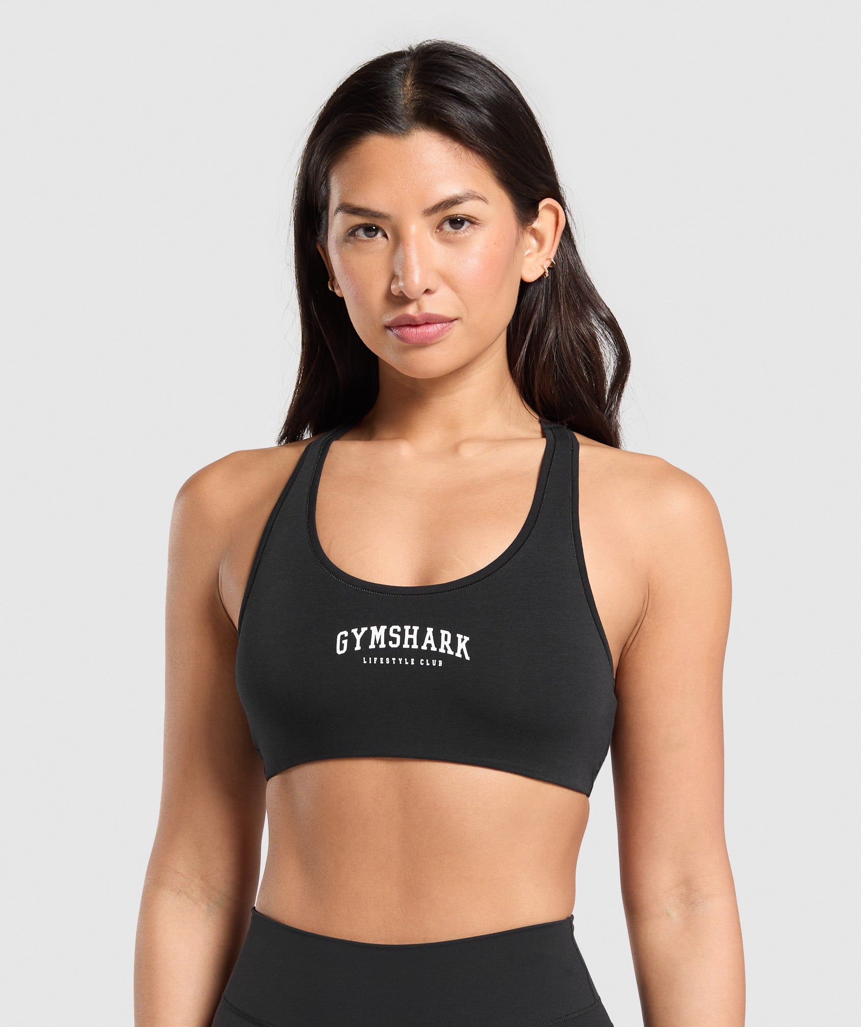 Lifestyle Club Cotton Bralette Black