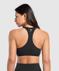 Lifestyle Club Cotton Bralette Black