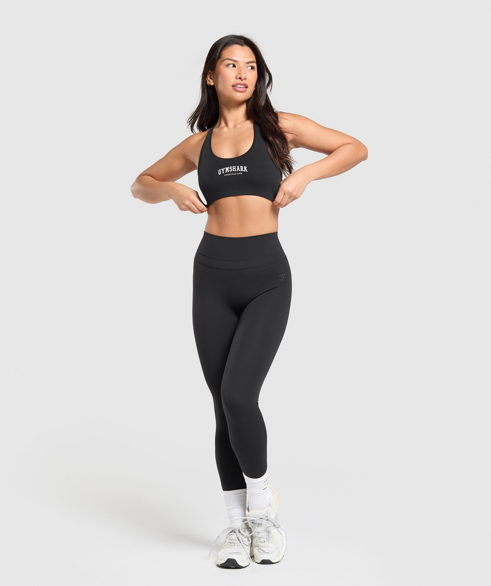 Lifestyle Club Cotton Bralette Black