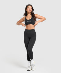 Lifestyle Club Cotton Bralette Black