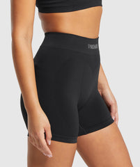 Seamless Boxers Black