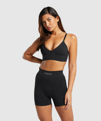 Seamless Boxers Black