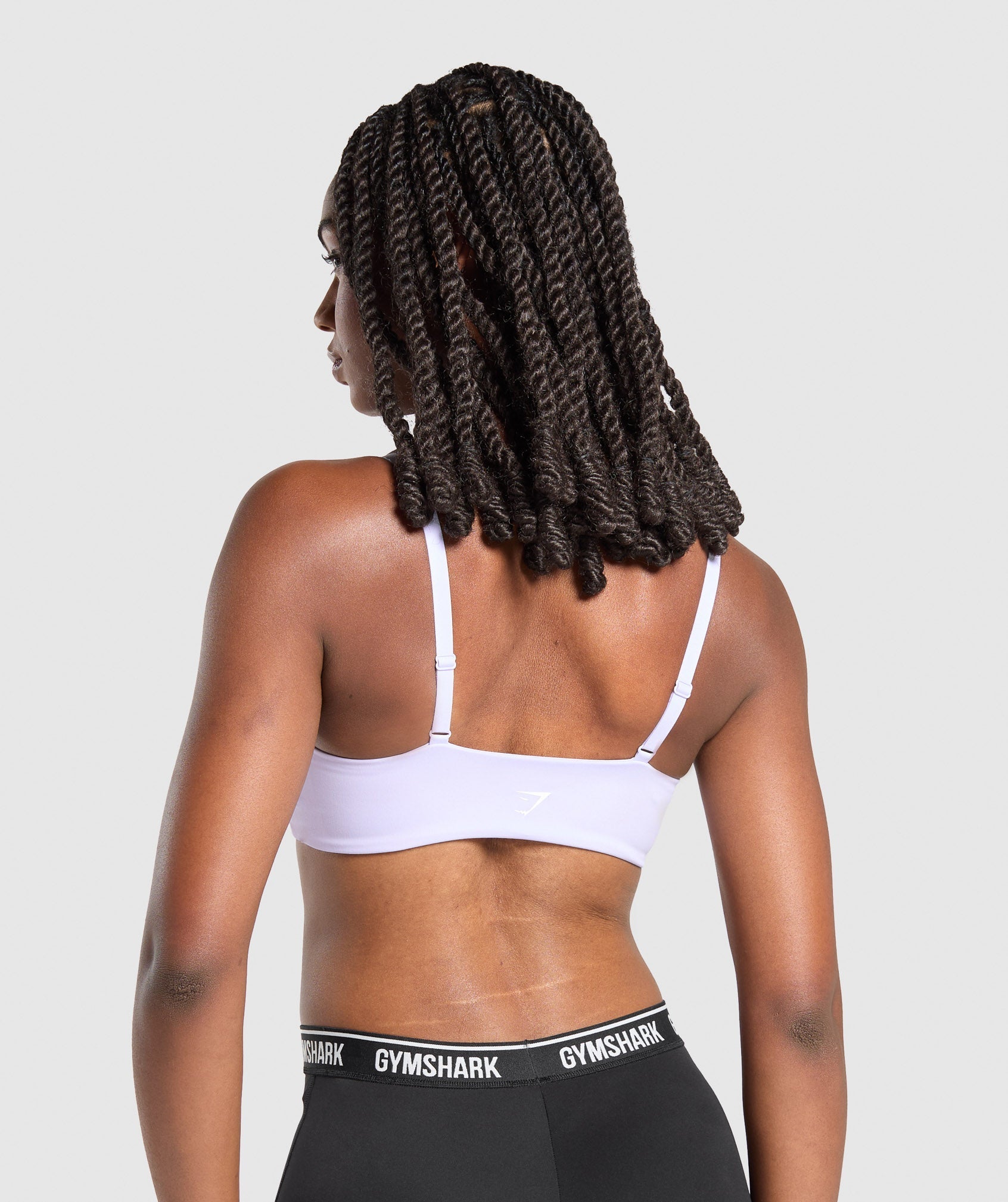 Twist Front Bralette Fresh Lilac