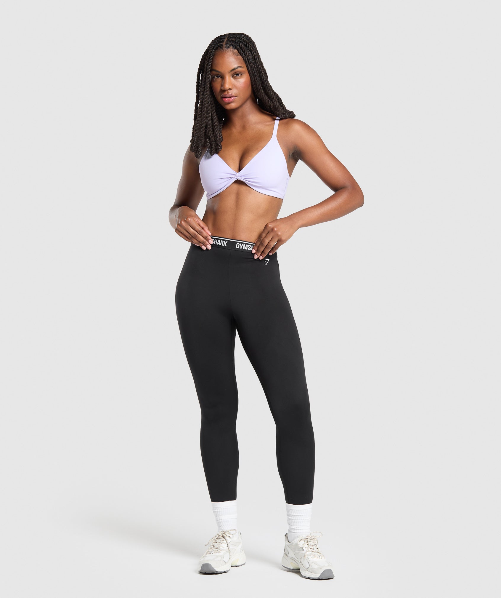 Twist Front Bralette Fresh Lilac