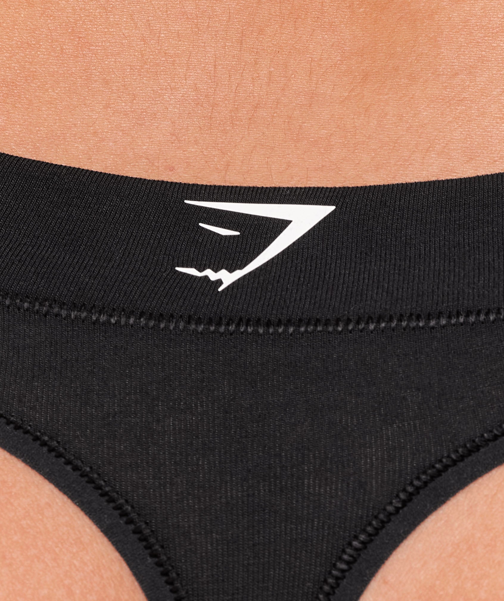 Lifestyle Club Cotton Thong Black