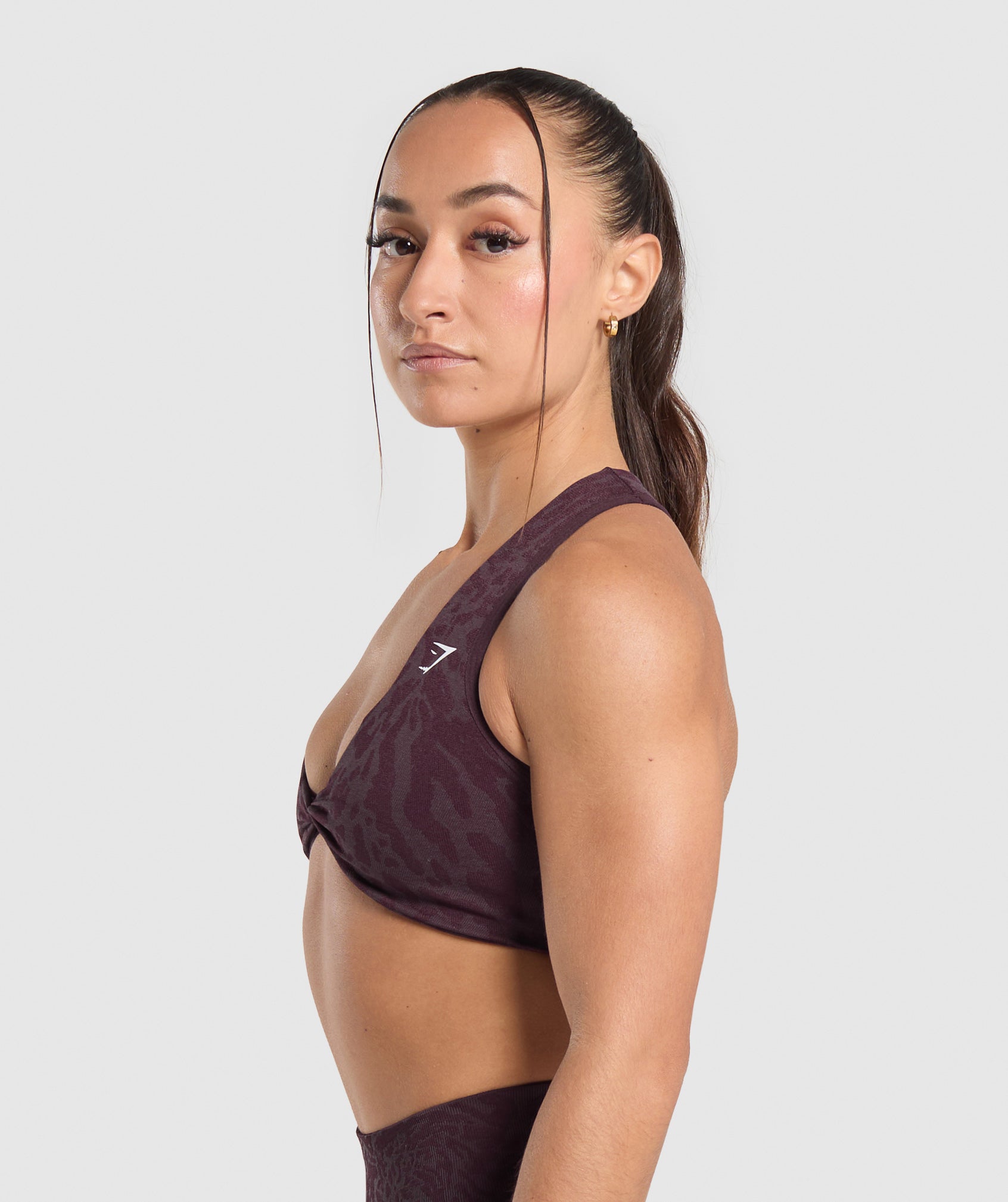 Adapt Safari Seamless Bralette Depth Purple/Greyed Purple